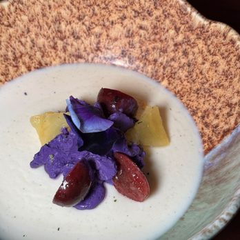 Space Cowboy - Ube foam panna cotta - Cocktail Bars Near Me - Austin, Texas