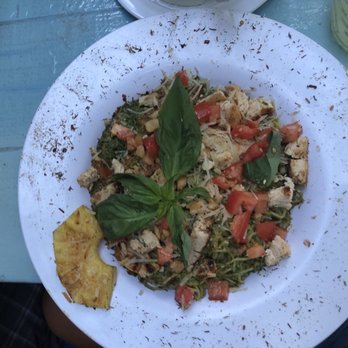 Kaya Island Eats - Rasta pasta with chicken - Caribbean Near Me - Key West, Florida Kaya Island Eats - Rasta pasta with chicken - Caribbean Near Me - Key West, Florida