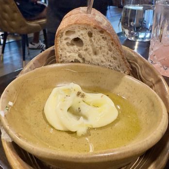Esther's Kitchen - Butter garlic spread and extra virgin olive oil with amazing sourdough bread - Italian Near Me - Las Vegas, Nevada
