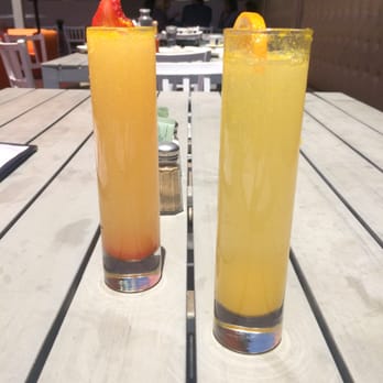 Eggstasy - Strawberry & Regular mimosas - the only good part of the meal - Breakfast & Brunch Near Me - Scottsdale, Arizona Eggstasy - Strawberry & Regular mimosas - the only good part of the meal - Breakfast & Brunch Near Me - Scottsdale, Arizona