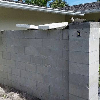 John Boone Construction - Privacy wall in Sarasota, FL. - Stucco Services Near Me