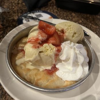 BJ's Restaurant & Brewhouse - Strawberry Shortcake Pizookie - American Near Me - Concord, California