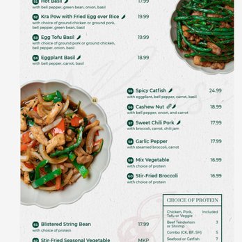Basil & Co - menu as of august 2026 - Thai Near Me - Diamond Bar, California Basil & Co - menu as of august 2026 - Thai Near Me - Diamond Bar, California