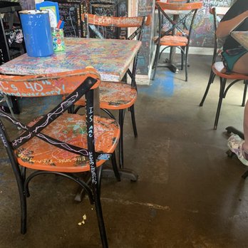 Katalina's - Table sets. You get markers to write on them. Super cool! - Breakfast & Brunch Near Me - Columbus, Ohio Katalina's - Table sets. You get markers to write on them. Super cool! - Breakfast & Brunch Near Me - Columbus, Ohio