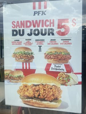 Menu photo 1 PFK Vimont, QC