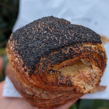 Kantine - Almond croissant kind , so light and crispy - Scandinavian Near Me - San Francisco, California