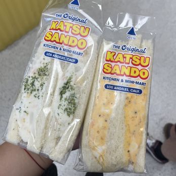 Katsu Sando - Potato salad sandwich and egg salad sandwich - Japanese Near Me - San Gabriel, California Katsu Sando - Potato salad sandwich and egg salad sandwich - Japanese Near Me - San Gabriel, California