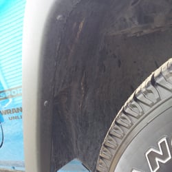 Expresso Car Washes - Wheel wells. Completely unacceptable!