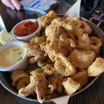Washington Dining & Cocktails - Great Calamari, but not a fan of the sauces, 2 servers each visit found us cocktail sauce 3rd serve last visit refused to look. - New American Near Me - Bend, Oregon Washington Dining & Cocktails - Great Calamari, but not a fan of the sauces, 2 servers each visit found us cocktail sauce 3rd serve last visit refused to look. - New American Near Me - Bend, Oregon