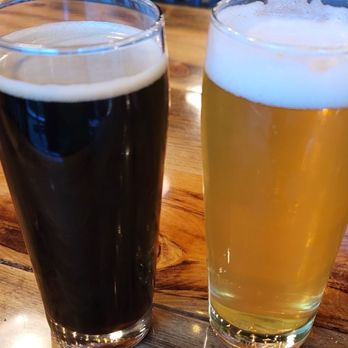 Heretic Brewery and Distillery - Limited(?) Stout and Hipster IPA. - Burgers Near Me - Fairfield, California