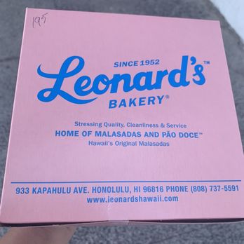 Leonard's Bakery - Box of goodies - Bakeries Near Me - Honolulu, Hawaii