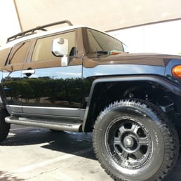 Awesome work on my lift and tires on my FJ