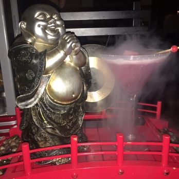 Barton G - Buddha drink with nitrogen ice - New American Near Me - Miami Beach, Florida