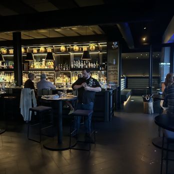 Luna Rooftop Bar - Interior - Cocktail Bars Near Me - Portland, Maine