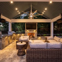 NOVA Landscape Construction - New outdoor kitchen