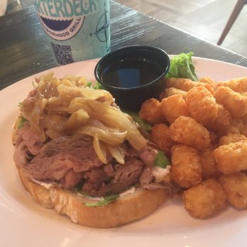 Quarterdeck Restaurants - Shaved Prime Rib Sandwich - Seafood Near Me - Fort Lauderdale, Florida Quarterdeck Restaurants - Shaved Prime Rib Sandwich - Seafood Near Me - Fort Lauderdale, Florida