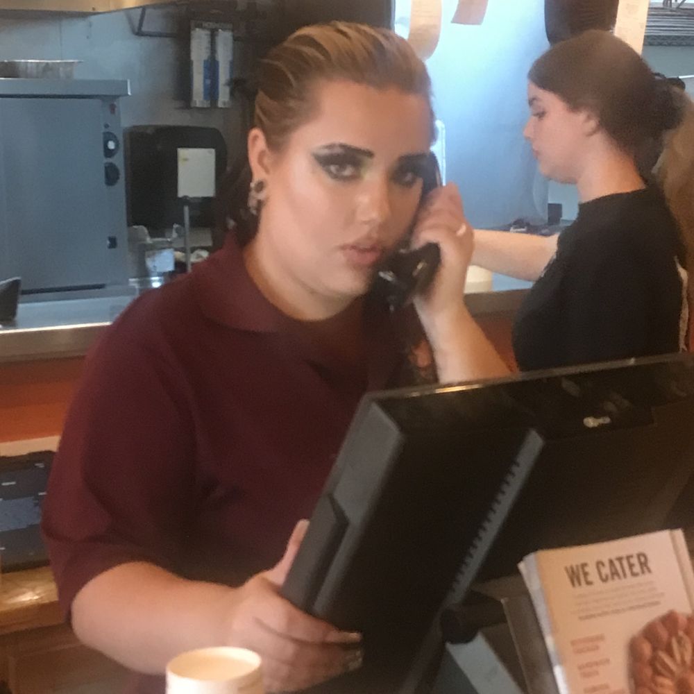 Karen here is one of the main reasons Cowboy Chicken has a 1 star ratting! She's the Manager on Thursday knight I would definitely not go!