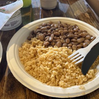 Bordertown Mexican Grill - Side of Rice and Beans - Mexican Near Me - Bellingham, Washington