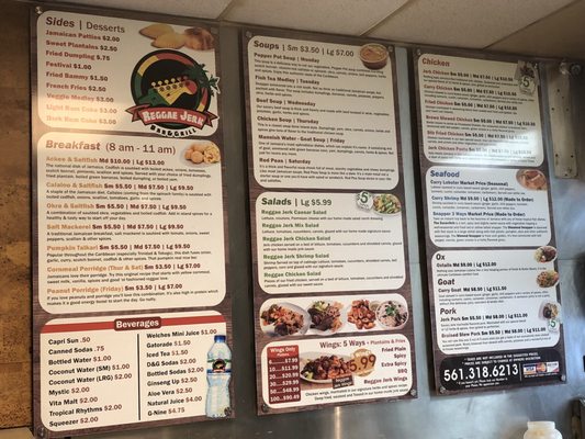 Menu photo 1 Reggae Jerk Greenacres, FL