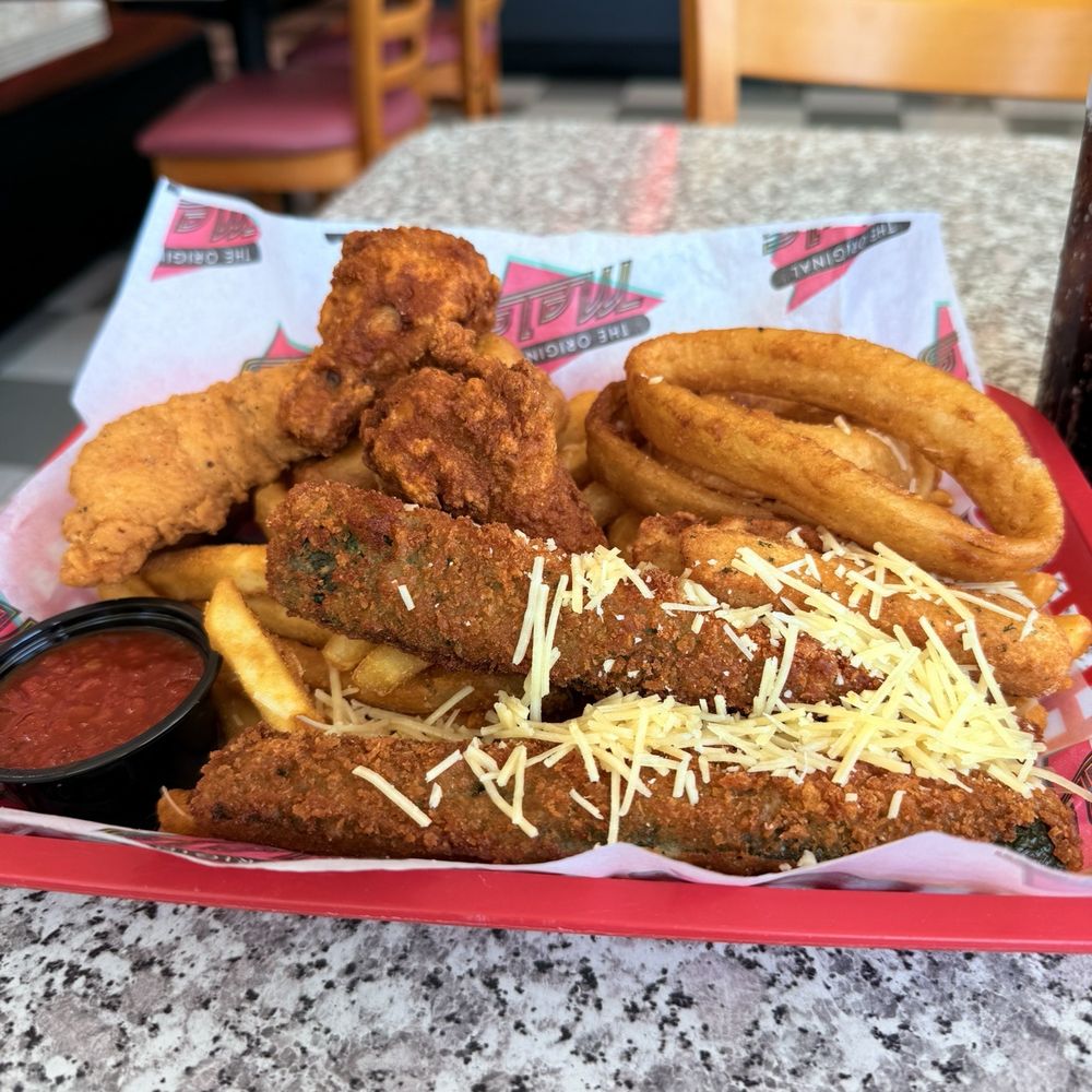 The Original Mels - Sampler platter - Diners Near Me - Folsom, California The Original Mels - Sampler platter - Diners Near Me - Folsom, California