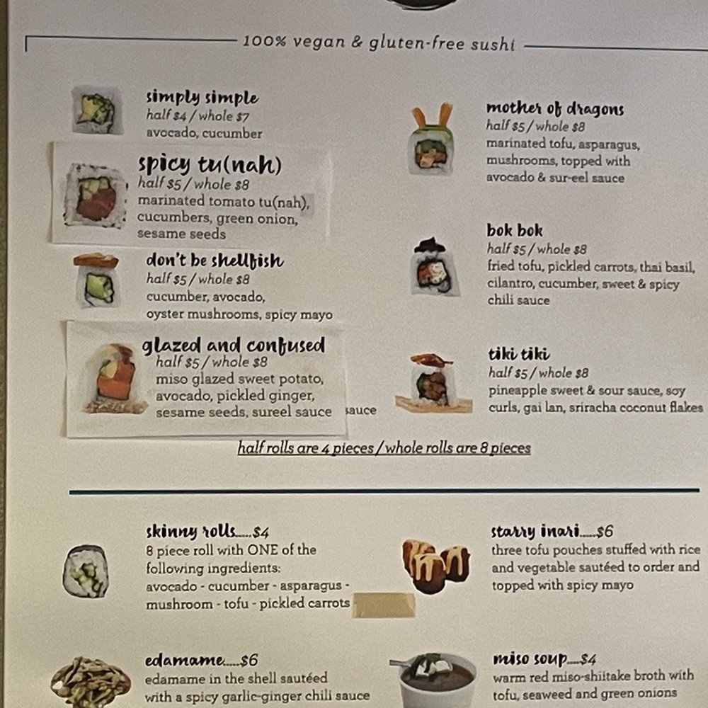 Menu Menu