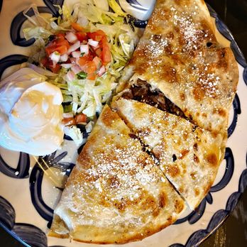 F&D Cantina - STEAK AND SWEET PLANTAINS QUESADILLA - Mexican Near Me - Orlando, Florida
