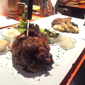 Potrefená Husa - Smoked Knuckle of Pork - very good but a bit salty - Czech Near Me - Prague, Puerto Rico