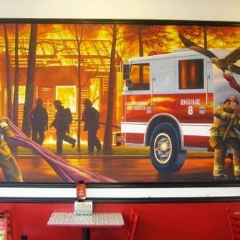 Firehouse Subs - Firehouse Subs - Hattiesburg, MS on E. Hardy: Mural - Fast Food Near Me - Hattiesburg, Mississippi