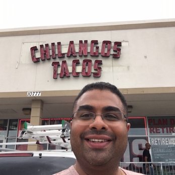 Chilangos Tacos - Selfies are lame - but I'll take one outside of here cause the food was so damn tasty! - Tacos Near Me - Dallas, Texas
