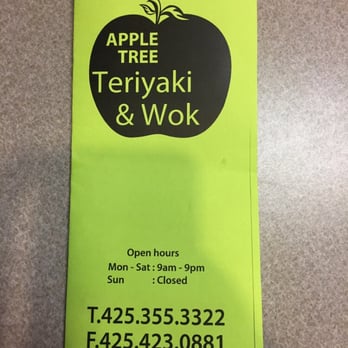 Apple Tree Teriyaki & Wok - Asian Fusion Near Me - Everett, Washington