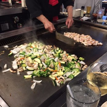 Fuji Yama - Chicken and veggie hibachi. - Japanese Near Me - Grand Rapids, Michigan