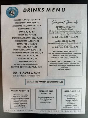 Menu photo 2 Café Hagen Seattle, WA Menu photo 2 Café Hagen Seattle, WA