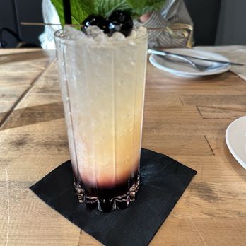 Bacchus Bar & Bistro - Black cherry bomb - Cocktail Bars Near Me - Irvine, California