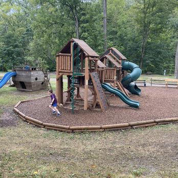 Sugar Creek Glen Campground - Part of the playground - Campgrounds Near Me - Dansville, New York Sugar Creek Glen Campground - Part of the playground - Campgrounds Near Me - Dansville, New York