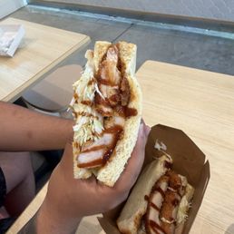 Chicken katsu Sando