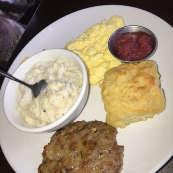 Four Friends Kitchen - Kitchen Sink with grits homemade sausage - Southern Near Me - Denver, Colorado