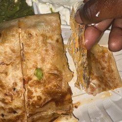 El Portal Restaurant - Plastic in Quesadilla
