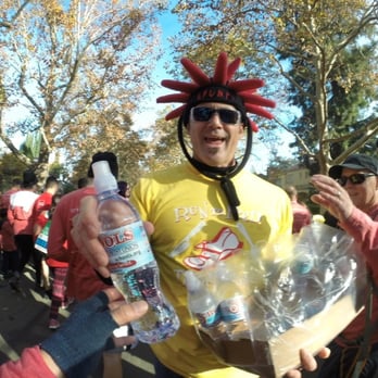 Run To Feed The Hungry 2014 - "Grumpy" handing out free water. - Festivals Near Me - Sacramento, California Run To Feed The Hungry 2014 - "Grumpy" handing out free water. - Festivals Near Me - Sacramento, California