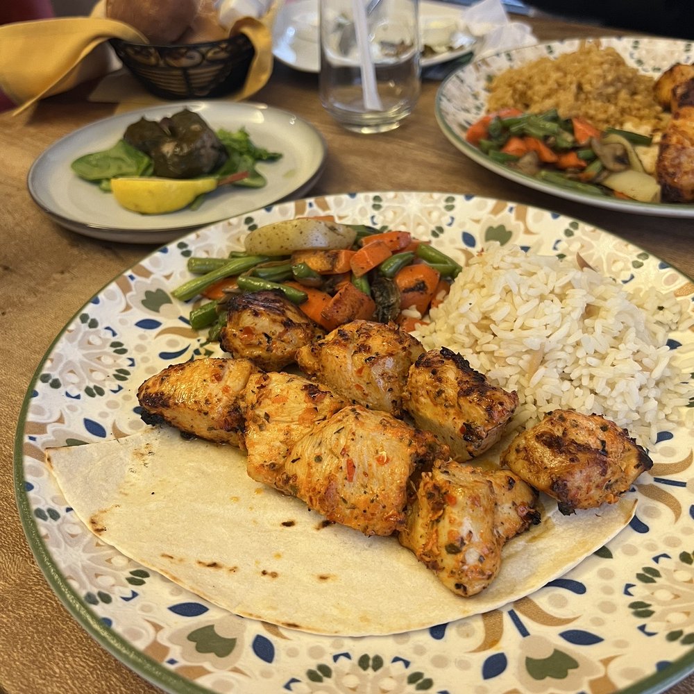 Istanbul Cafe and Restaurant - Chicken Kebab Combination, Soup Of The Day, Chicken Shish, bread, Bottled Water 0.5 lt, Stuffed Grape Leaves - Turkish Near Me - Clifton, New Jersey Istanbul Cafe and Restaurant - Chicken Kebab Combination, Soup Of The Day, Chicken Shish, bread, Bottled Water 0.5 lt, Stuffed Grape Leaves - Turkish Near Me - Clifton, New Jersey