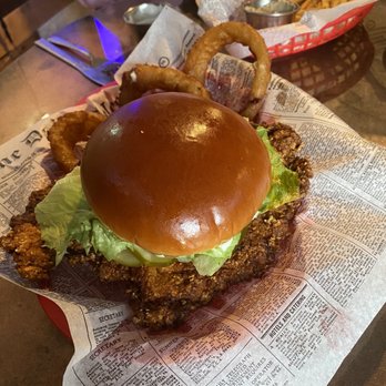 Cabin 61 - Nashville Chicken Sandwich!! Excellent - Burgers Near Me - White Bear Lake, Minnesota Cabin 61 - Nashville Chicken Sandwich!! Excellent - Burgers Near Me - White Bear Lake, Minnesota