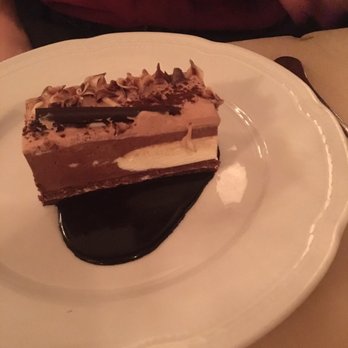 Petit Louis Bistro - Chocolate mousse cake - French Near Me - Baltimore, Maryland Petit Louis Bistro - Chocolate mousse cake - French Near Me - Baltimore, Maryland