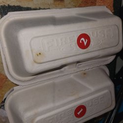 Firehouse Subs - Love the numbers on the subs. Great idea to avoid confusion in or outta the bag.