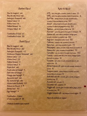 Menu photo 4 Kaito Sushi Encinitas, CA