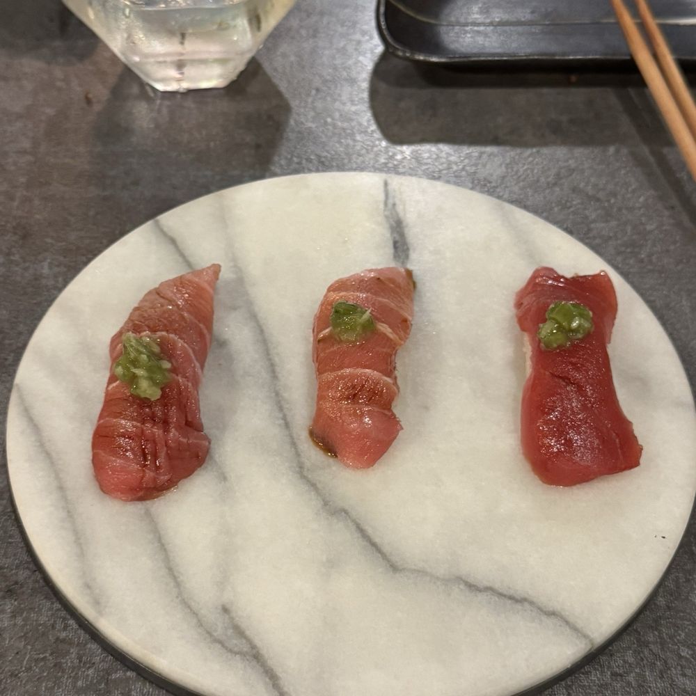 Akashiro - Bluefin tuna trio - Sushi Bars Near Me - Fullerton, California
