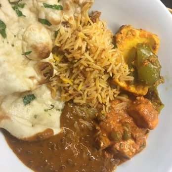 Dishoom - Black daal, muttar paneer curry, tikka paneer, jackfruit biryani and naan - Indian Near Me - London, XGL Dishoom - Black daal, muttar paneer curry, tikka paneer, jackfruit biryani and naan - Indian Near Me - London, XGL