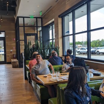 True Food Kitchen - View of booths and front door. - New American Near Me - Oakbrook, Illinois