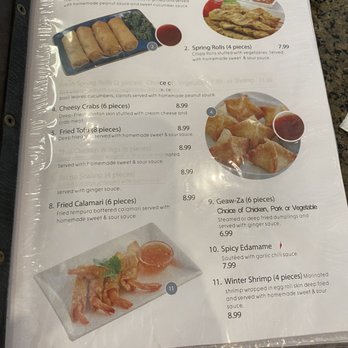 Yuma Thai Cuisine - Menu - Thai Near Me - Yuma, Arizona