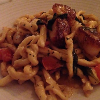 Trattoria Rosa Bianca - Housemade stropretti with scallops. Oh man. - Italian Near Me - Yardley, Pennsylvania Trattoria Rosa Bianca - Housemade stropretti with scallops. Oh man. - Italian Near Me - Yardley, Pennsylvania
