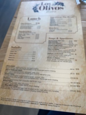 Menu photo 8 Los Olivos Bistro Boca Raton, FL Menu photo 8 Los Olivos Bistro Boca Raton, FL