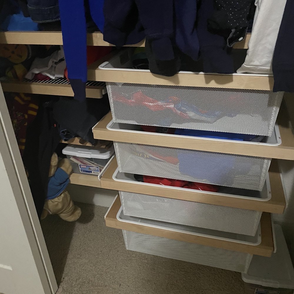 The Container Store - Fixed after new frame and by ourselves after buying new frames for $100 and breaking half the new metal frame - Home Decor Near Me - San Jose, California The Container Store - Fixed after new frame and by ourselves after buying new frames for $100 and breaking half the new metal frame - Home Decor Near Me - San Jose, California